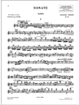 Sonate op. 36 - PIERNE - Partition - Flûte traversière